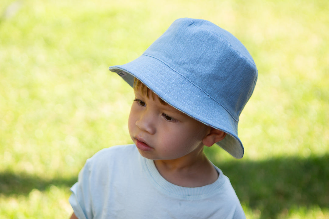 KIDS REVERSIBLE CORDUROY BUCKET HATS